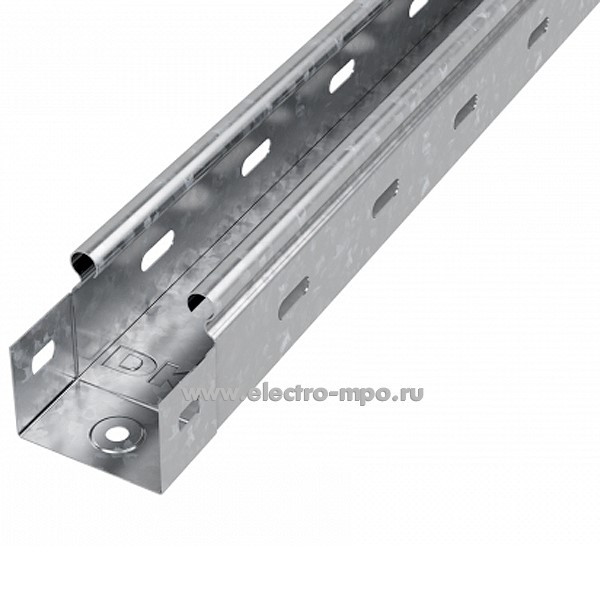 М97. Лоток 35252HDZ перфорированный 100х50 L=2000, горячеоцинкованный (ДКС)