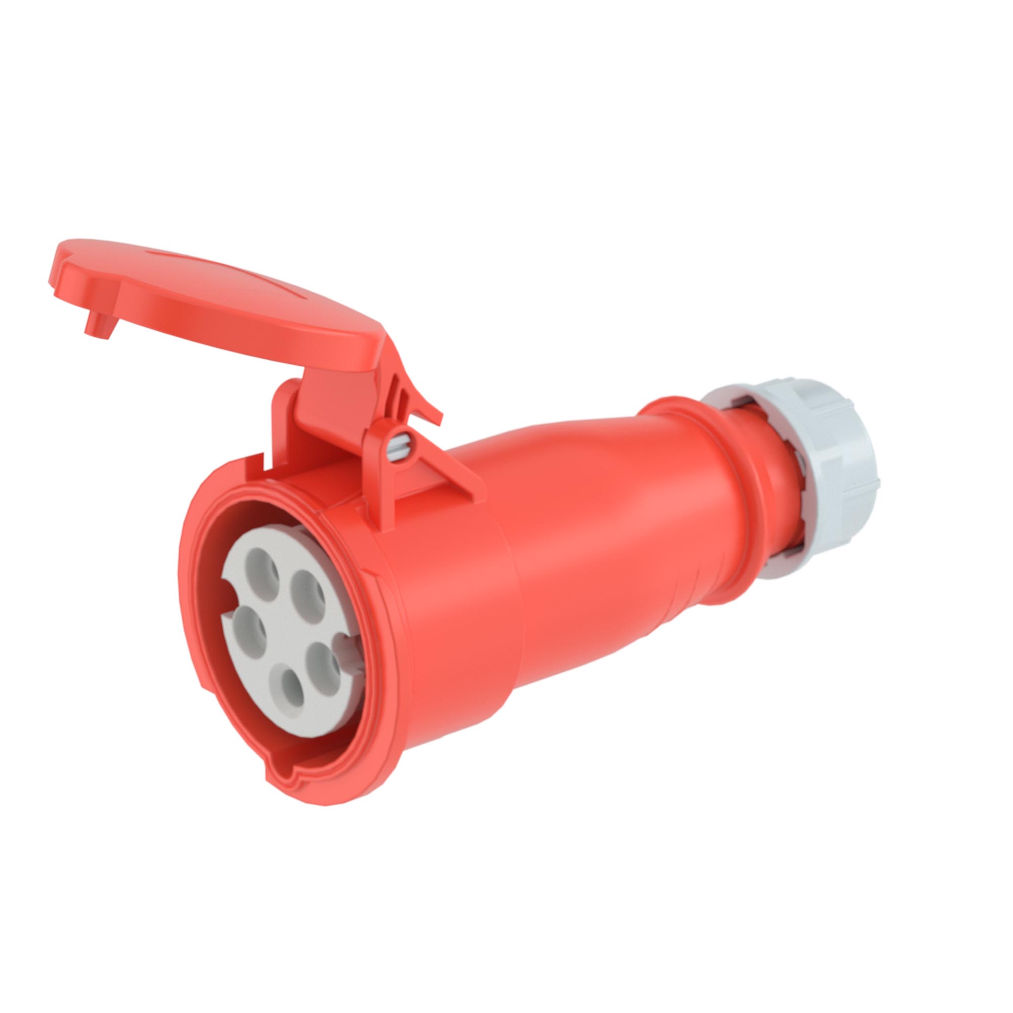 Р57. Розетка DIS3133247 кабельная CS IP44 32A 3P+E+N 400В (ДКС)