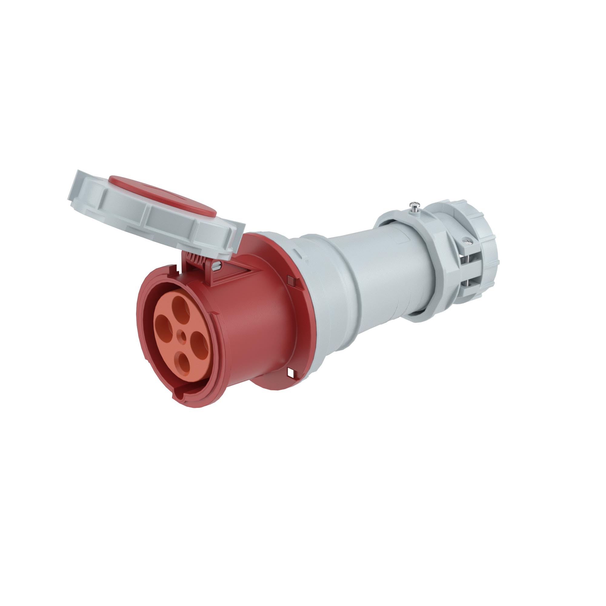 Р57. Розетка DIS31812546 кабельная CS IP67 125A 3P+E 400В (ДКС)