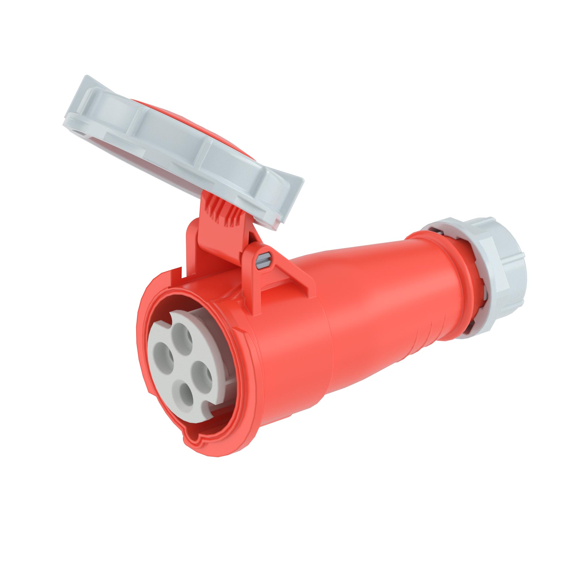 Р57. Розетка DIS3181646 кабельная CS IP67 16A 3P+E 400В (ДКС)