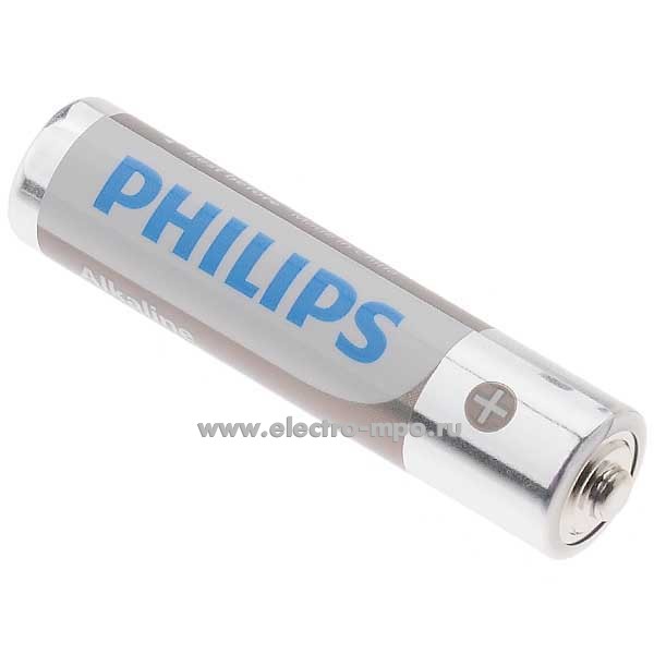 С5216. Элемент питания LR03A12S/51 Entry LR03-2BL (AAA) 1,5В алкалиновый (PHILIPS)