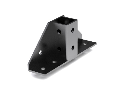 М98. Крепление BSF4103HDZ с площадкой 250х55мм для профиля BPM-41 , горячеоцинкованное (ДКС)