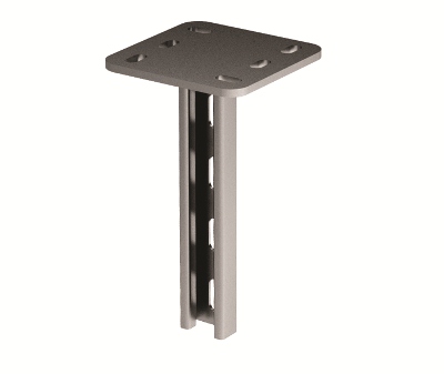 М98. Вертикальный BSP2104HDZ подвес одиночный 41х21, L400, горячеоцинкованный (ДКС)