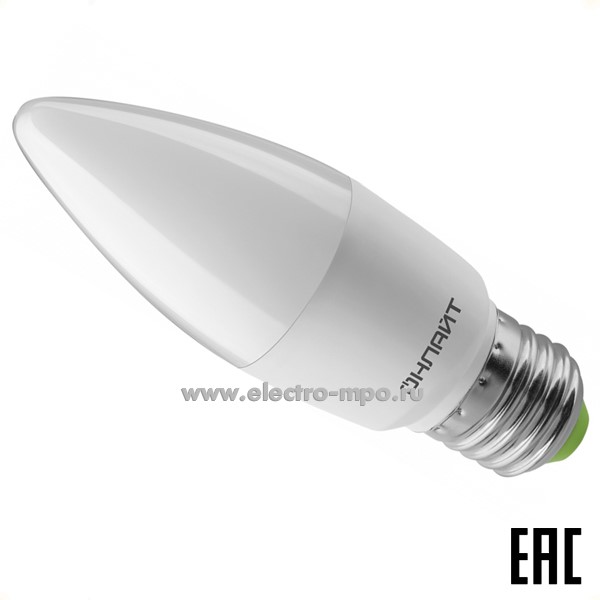 Л03. Лампа 9Вт 90539 OLL-C37-9-230-2.7K-E27-FR 800Лм 2700К светодиодная "свеча" т/б свет (ОНЛАЙТ)