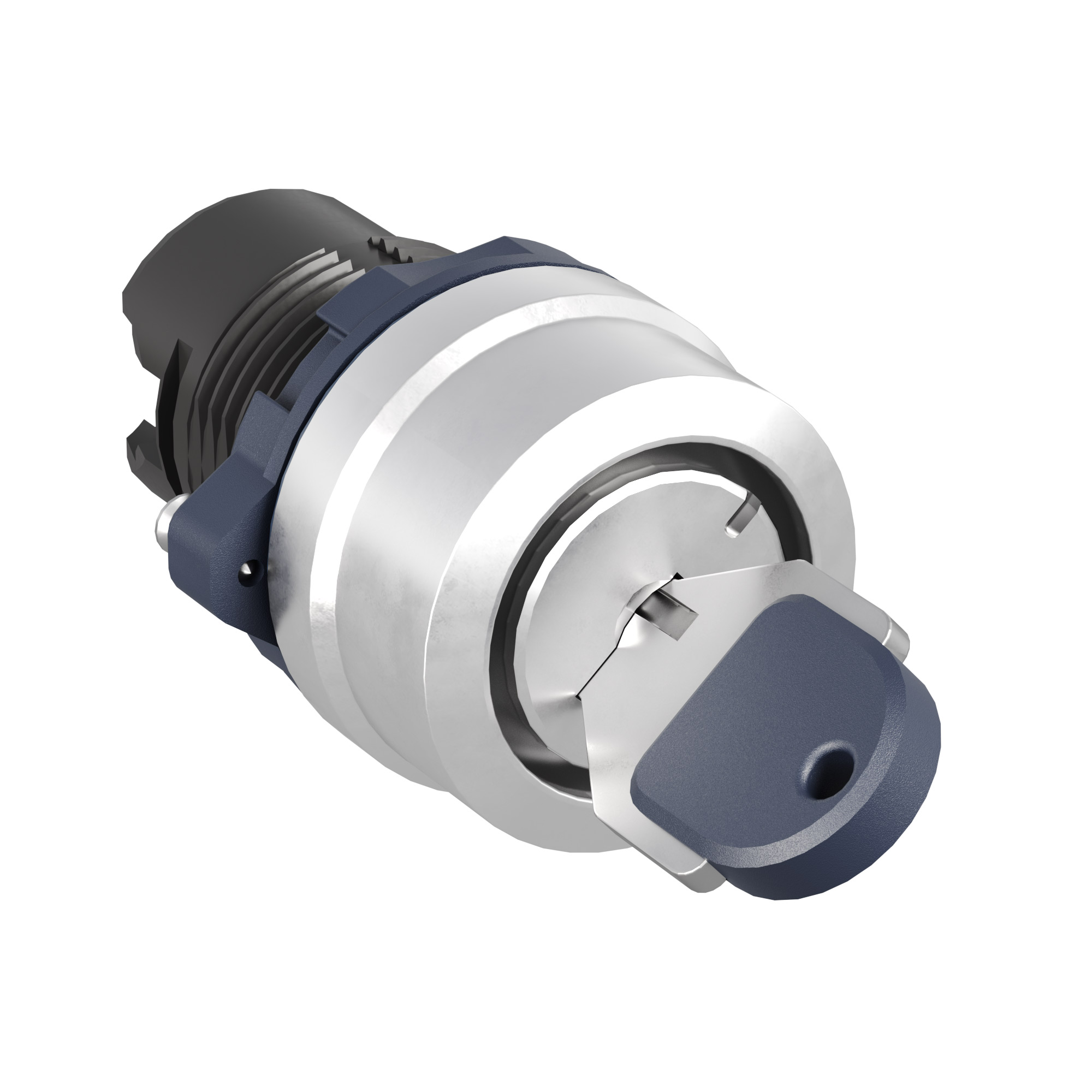 А56. Головка M22S-KL2A переключателя с ключом на 2 положения с фиксацией стандартнаяручка,  (ДКС)