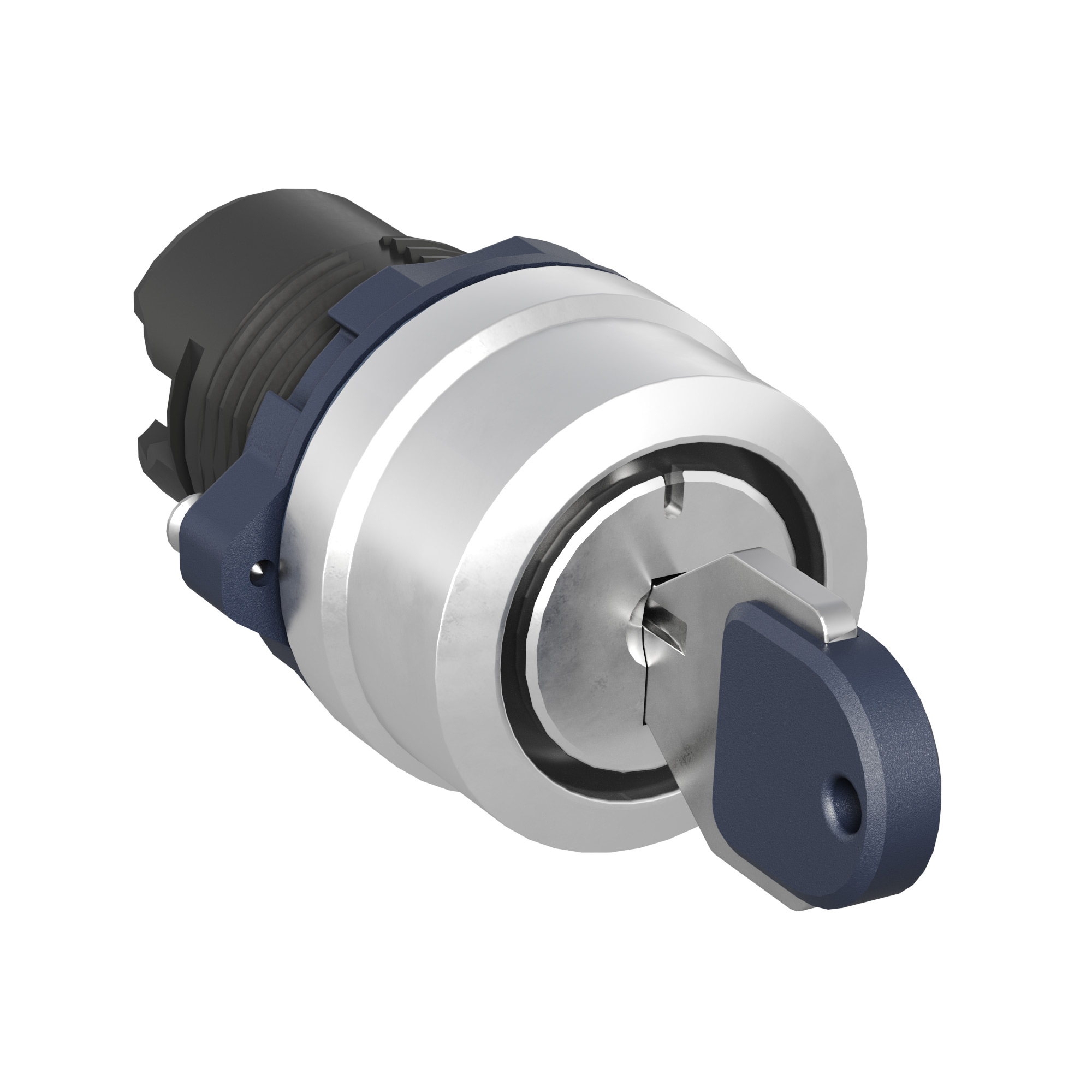 А56. Головка M22S-KL3A переключателя с ключом на 3 положения с фиксацией стандартнаяручка,  (ДКС)