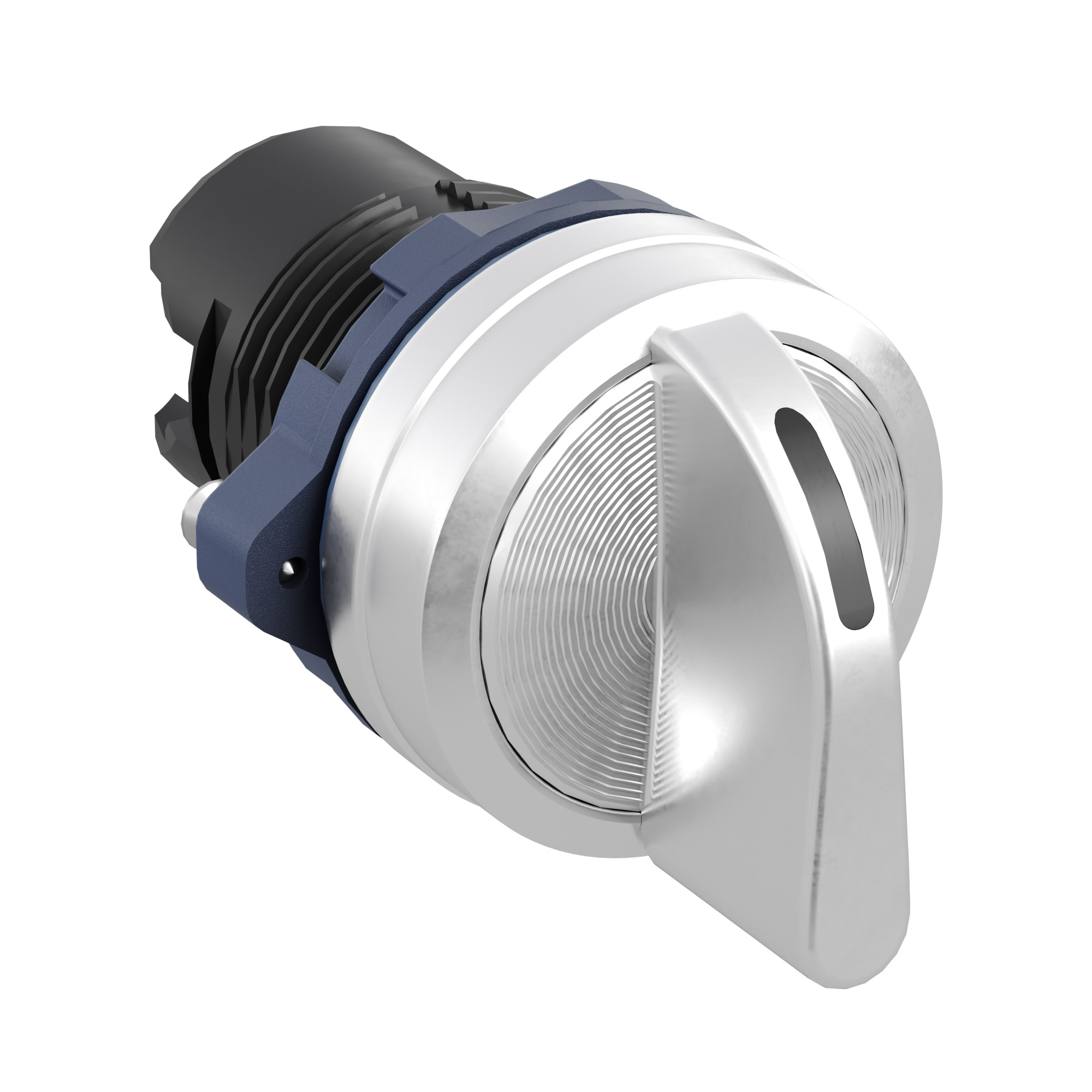 А56. Головка M22S-L3A переключателя на 3 положения с фиксацией стандартная ручка,алюминий (ДКС)