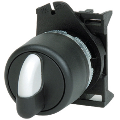 А56. Головка ASSB6T0 переключателя на 3 положения с фиксацией  стандартная ручка, черная (Замена  (ДКС)