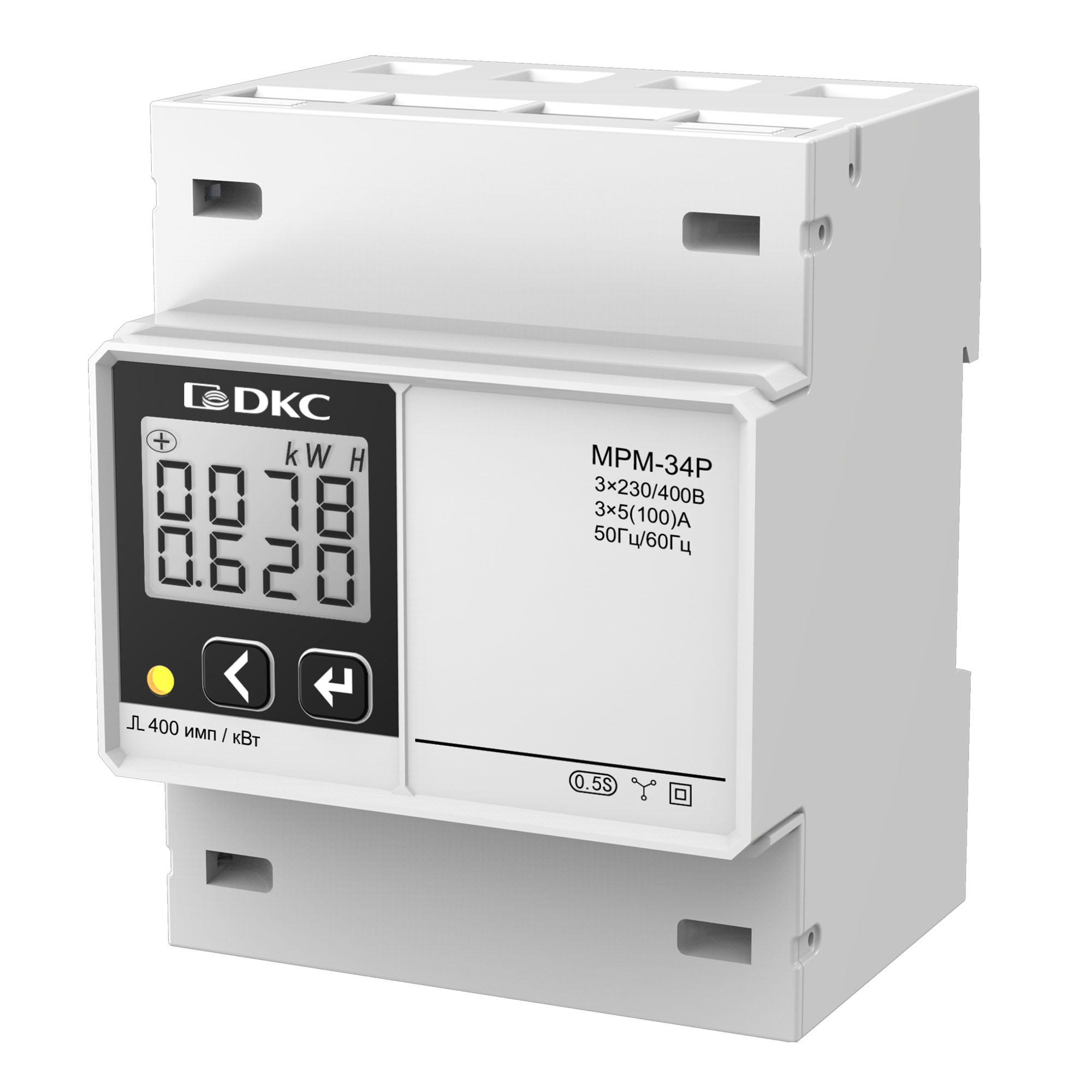 А99. Многофункциональное MPM-34P измерительное устройство МРМ, RS-485, LCD дисплей,трёхфазный на  (ДКС)