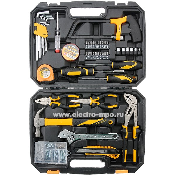 И3014. Набор 85350 бытового инструмента 119 предметов (Tolsen Китай)