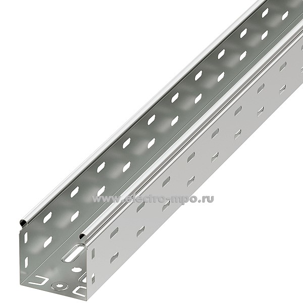 М94. Лоток 3530110 перфорированный 80х80 L=3000 толщ.1,0 мм (ДКС) М94. Лоток 3530110 перфорированный 80х80 L=3000 толщ.1,0 мм (ДКС)