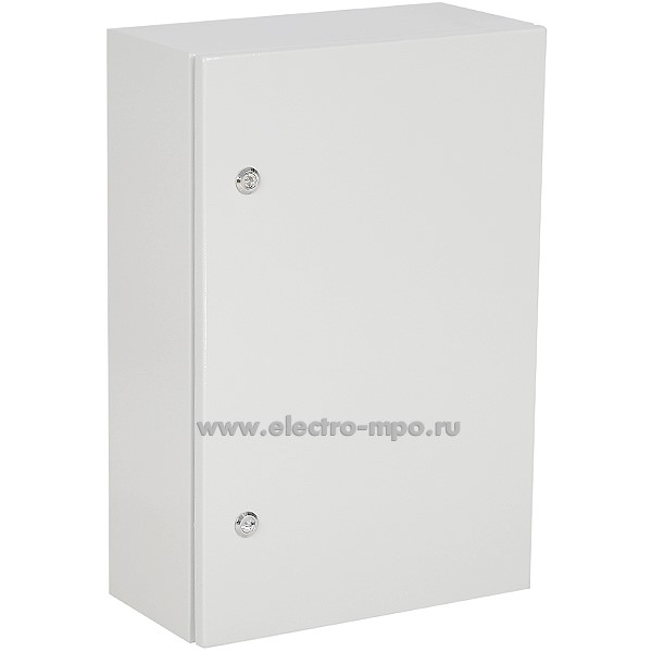 Е5325. Шкаф JXF600х400х200мм светло-серый с монтажной платой IP66 ADL29-026 (Andeli)