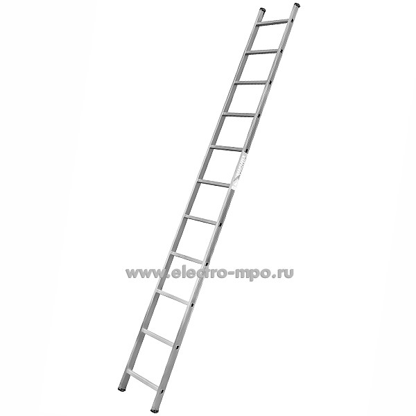 В6033. Лестница 5111 профессионал. универсал. алюм. 1 секция L=3,09м (Алюмет Россия)
