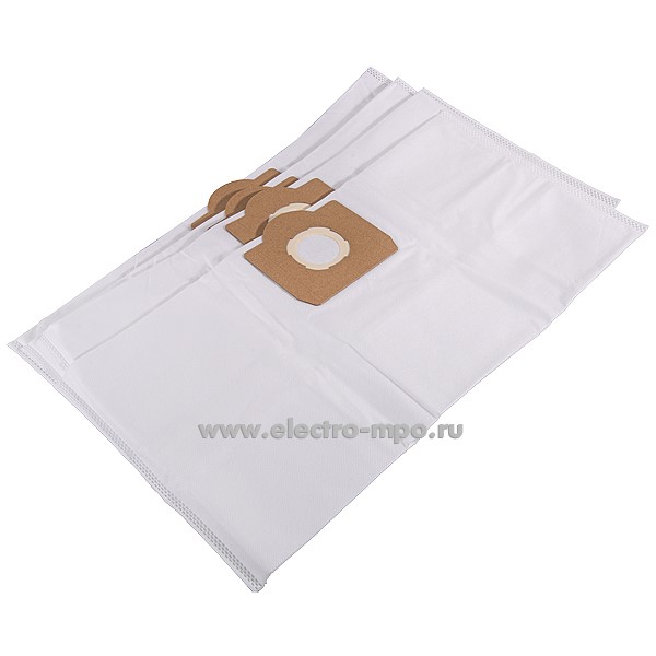 И70. Мешки для строительного пылесоса синтетические 30л, 4шт (цена за 1шт) 71/12/2  Вихрь
