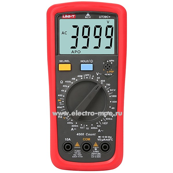 И48. Мультиметр 13-0067 универсальный UT39С+ (UNI-T)