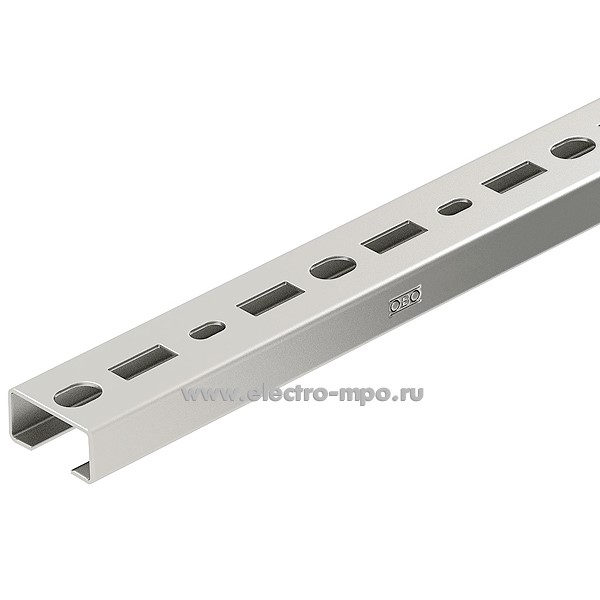 М19.Профиль 1104500 С-образный перфорированный CML3518P2000FS 35х18х2000мм (OBO Bettermann)