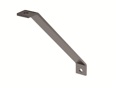 М24. Укосина BMU6030HDZ для консолей и подвесов, 300 мм, горячеоцинкованная (ДКС)