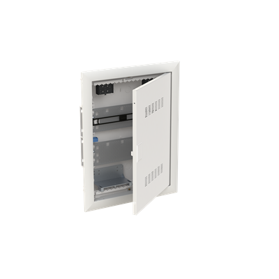 Е64. Шкаф мультимедийный UK620MVB с дверью (без розетки) ABB 2CPX031454R9999 (ABB)