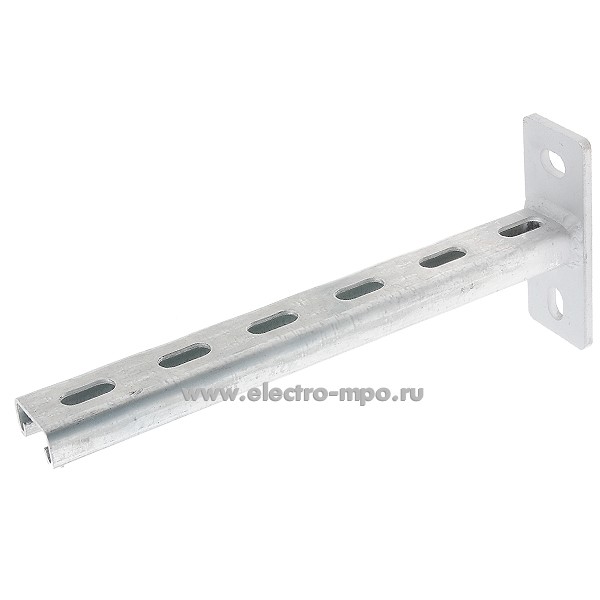 М9881. Кронштейн консольный НКС1-300 к стене для малых и средних нагрузок L=300мм (Россия)