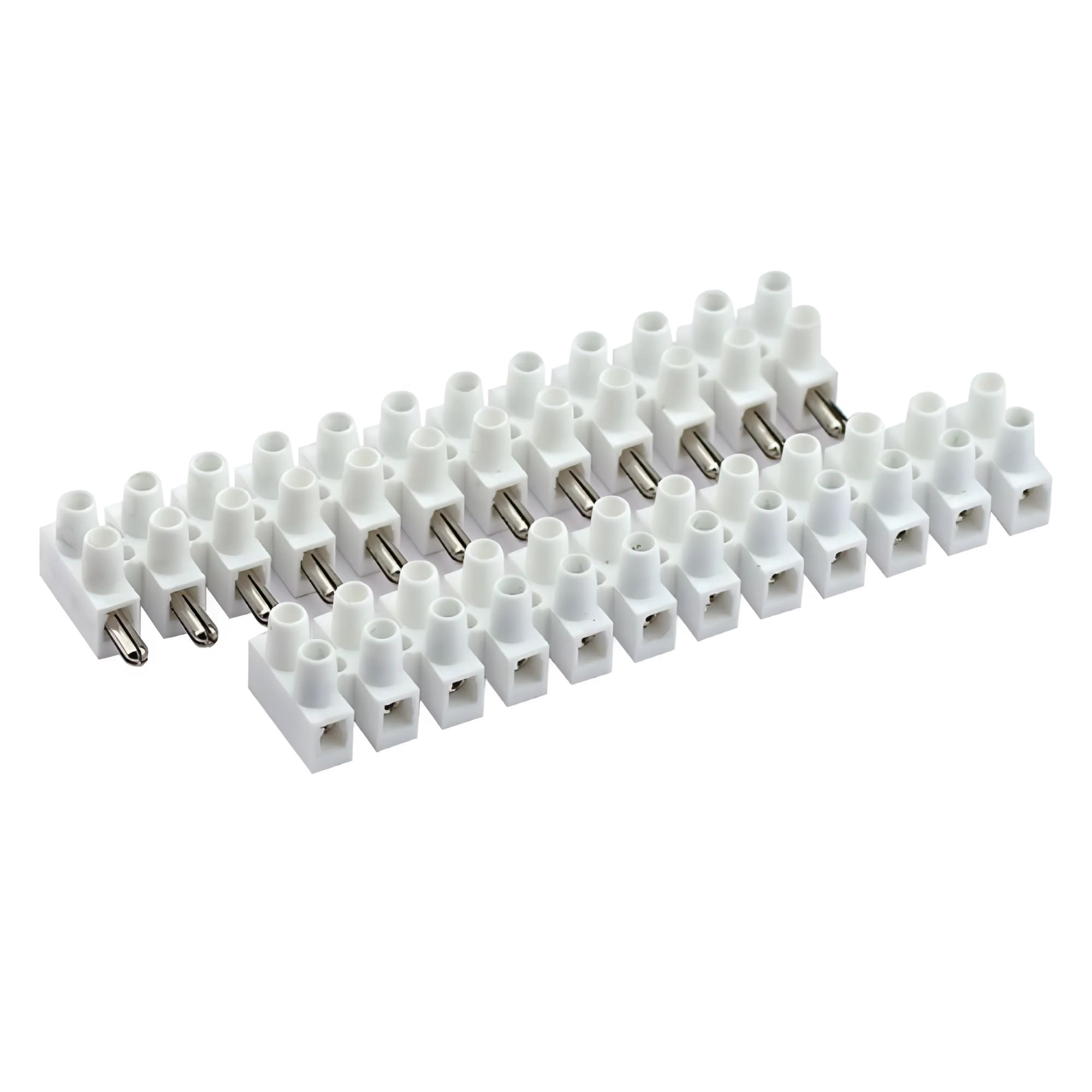 К45. КЛЕММНИК+разъем 43112PLSP Полипропилен,12р,85°С,450V,24A, 2,5мм.кв. (ДКС)