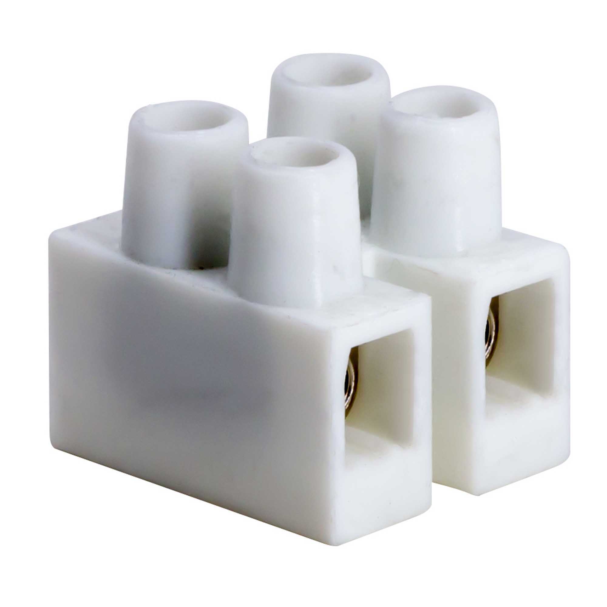 К45. Колодка 43102PL/B клемм из Полипропилена (раб. темп. 85 град.) 24А, 2 пол., для жил до  (ДКС)