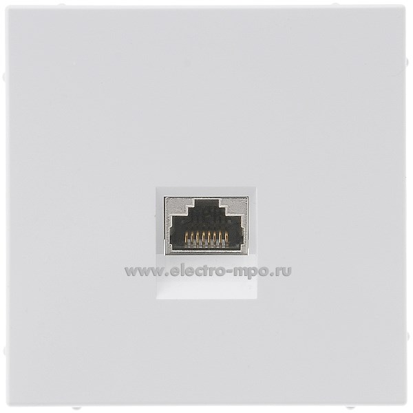 Р2828. Механизм ArtGallery GAL000186 розетки компьютерной RJ45 6А с/п белый (Systeme Electric)