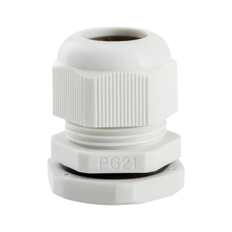Б26. Сальник резьбовой дюймовый PG21 IP68 для кабеля диам. 14,5-18мм 00935 без гайки (ABB)