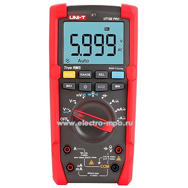 И48. Мультиметр 13-0087 профессиональный UT15B PRO (UNI-T)