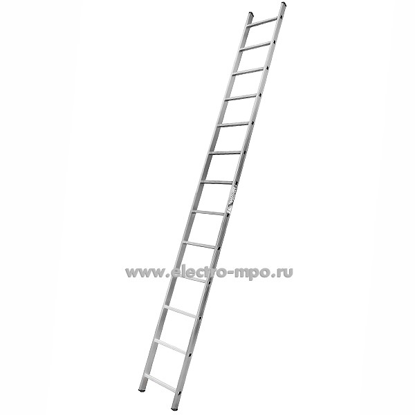 В6035. Лестница 5113 профессионал. универсал. алюм. 1 секция L=3,65м (Алюмет Россия)
