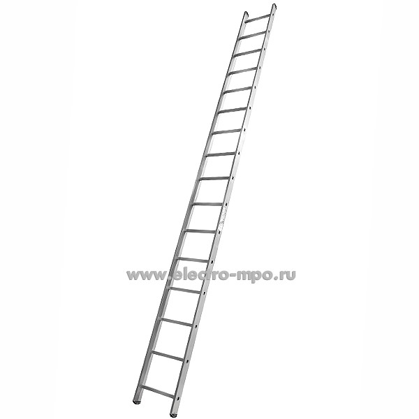 В6038. Лестница 5116 профессионал. универсал. алюм. 1 секция L=4,50м (Алюмет Россия)