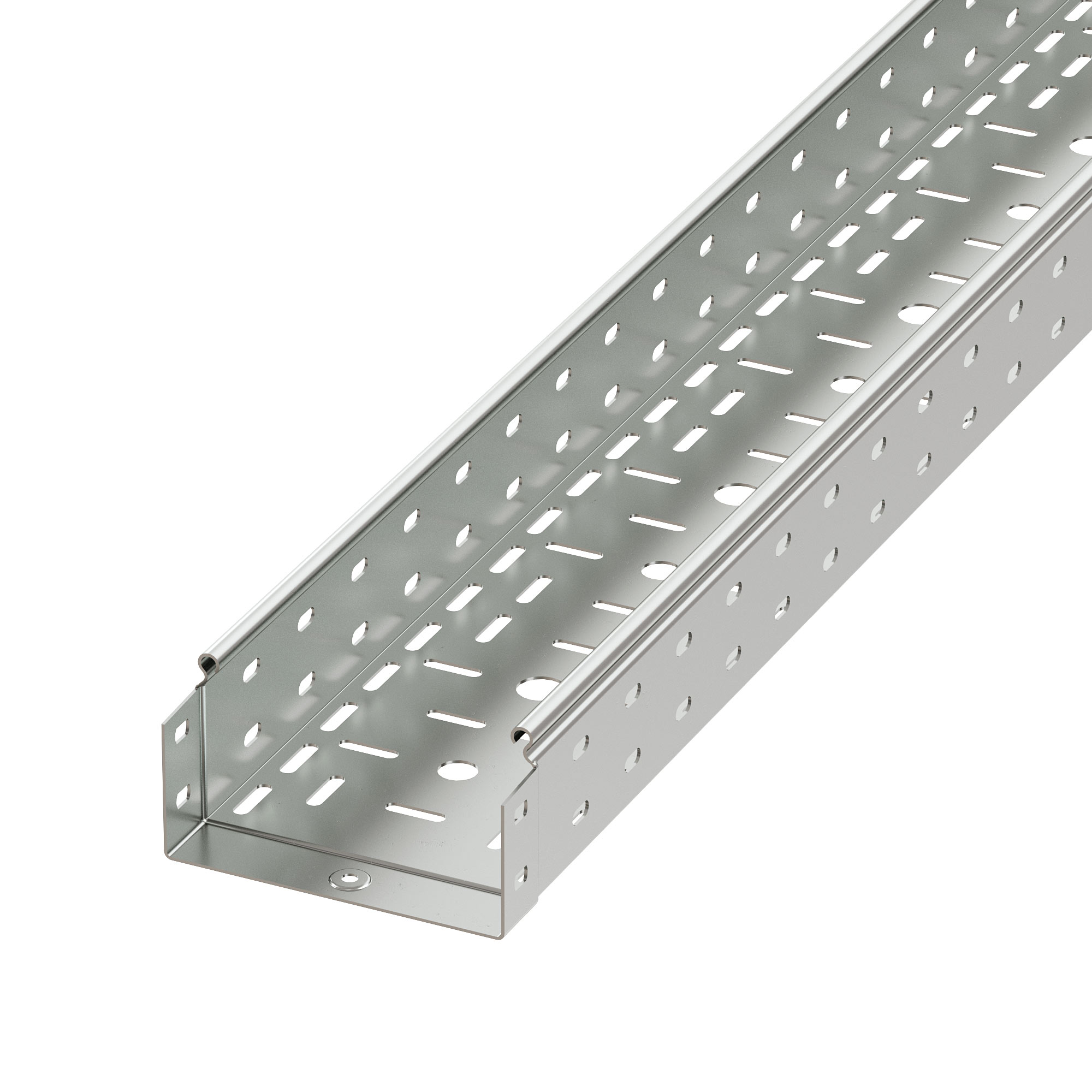 М97. Лоток 3530315HDZ перфорированный 150х80 L3000 толщ.1,5 мм,  (ДКС)