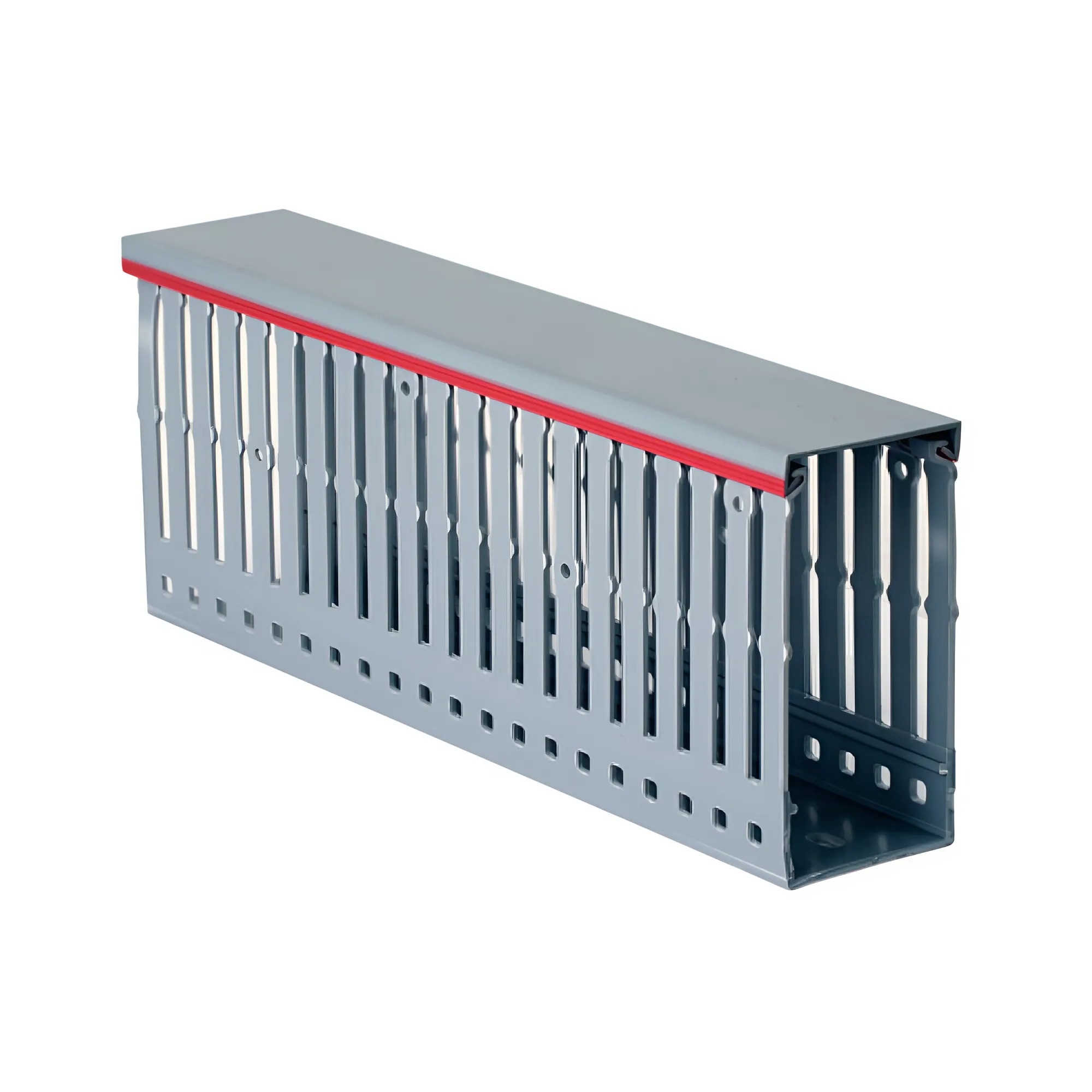 Д4082. Короб 01153RL перфорированный, серый RL6 80x40 (ДКС)