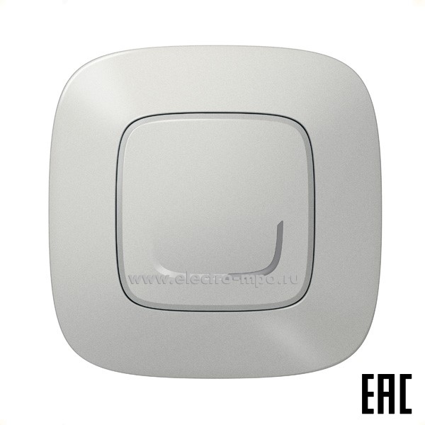 Ю8458. Выключатель Netatmo 752785 Valena Allure 1кл. беспроводной алюминий (Legrand)