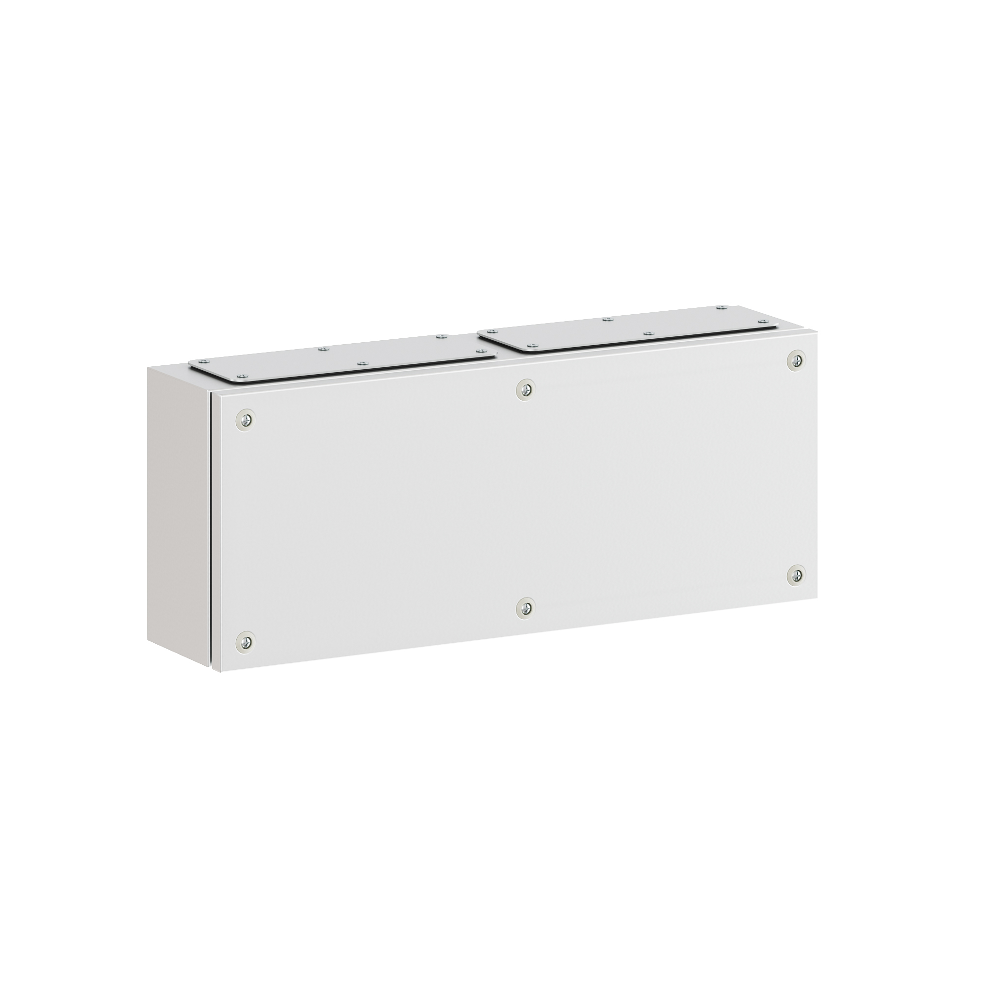 Е89. Корпус R5SDE5212F клеммный металлический SDE ВxШxГ 500x200x120 мм с фланцами,  (ДКС)