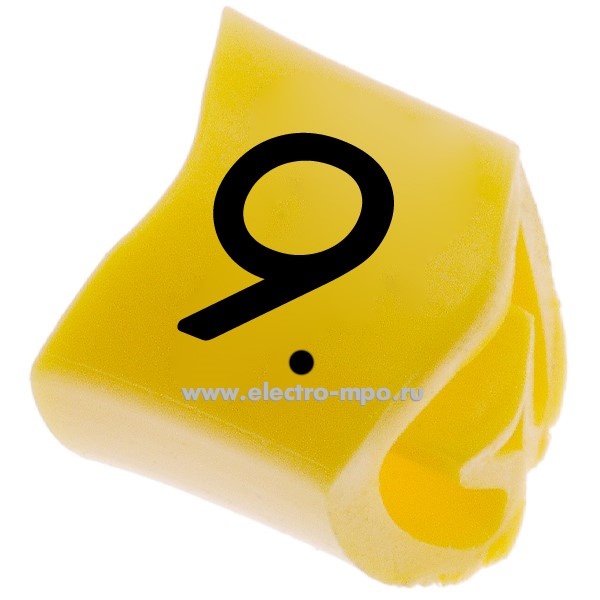 М35. Маркер PA-10003BV40.9 символ "9" 1,5-4,0 мм2 (Partex)