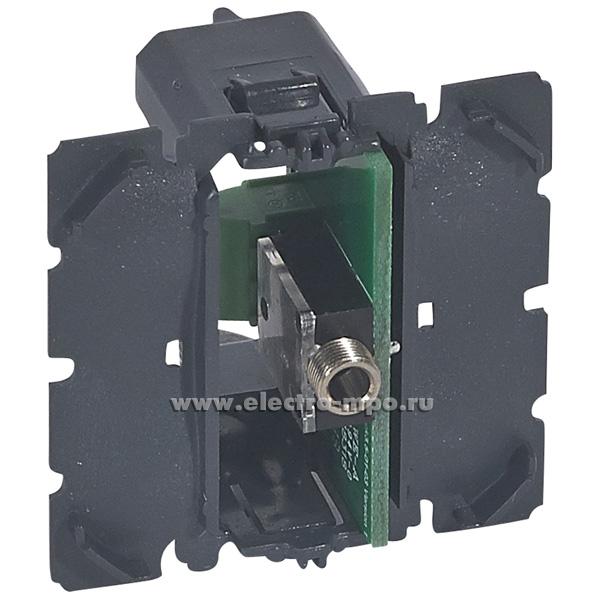 Ю6562. Механизм Celiane 067318 розетки аудио тип Jack 3,5 с/п (Legrand)