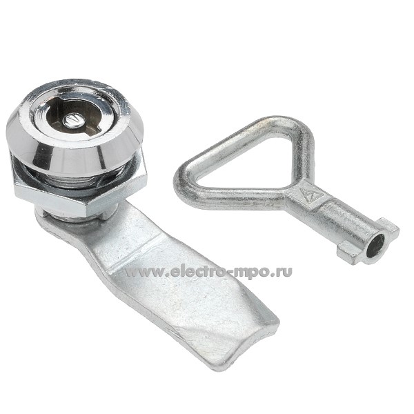 Б2800. Замок ЗЧM2051061КМ H=21мм под спец. ключ с металлическим ключом IP65 (Тризам)