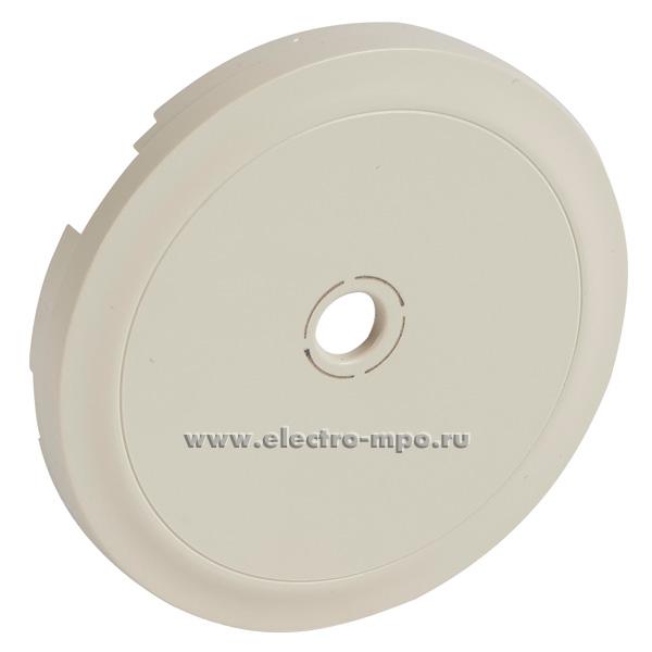 Ю6740. Накладка Celiane 066289 розетки aудио тип Jack 3,5 бежевая (Legrand)