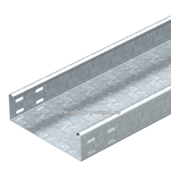 М9951. Лоток 6064302 кабельный MKSU 610 FT 60x100x1,0 L=3000 неперфорированный (OBO Bettermann)