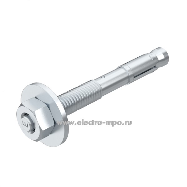 М9991. Болт 3498683 анкерный BZ3 М8х75мм с гайкой оцинкованный (OBO Bettermann)