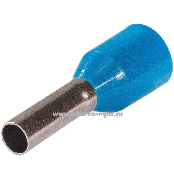 Г39. Наконечник 103202 НШВИ 2,5-8 втулочный изолированный серия ЕВРО (КВТ)