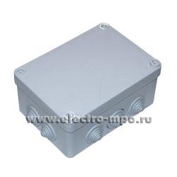 К0245. Коробка HP190 32699001 распаечная пластиковая с сальниками 199x149x77мм IP55 серая (Spelsberg)