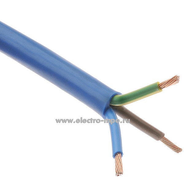 П5451. Кабель водопогружной КВВ 3х4,0 кв.мм ГОСТ Dн=11,4 мм, Р=0,210 кг/м (Подольсккабель)
