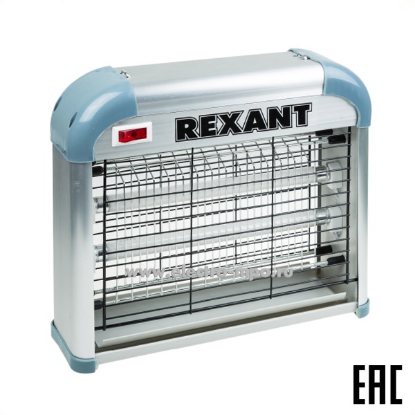 С9510. Светильник 71-0036 2х6Вт T5, 220В светодиодный антимоскитный IP20 (Rexant)