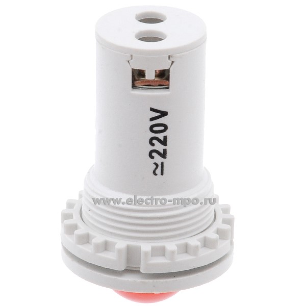 Светосигнальная арматура СКЛ-11-К-2-220 красная 220В светодиод ...