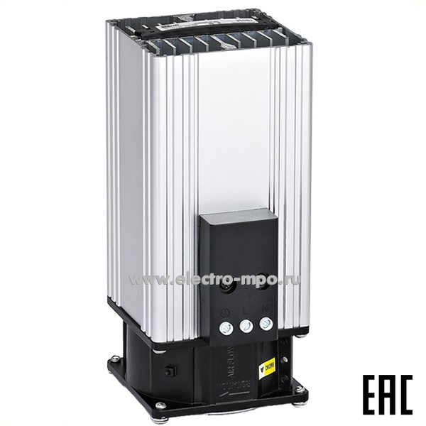 Б3666. Нагреватель с вентилятором НР-301-600-120-В  35214DEK 600Вт AC 120В для электрощитов (DEKraft)