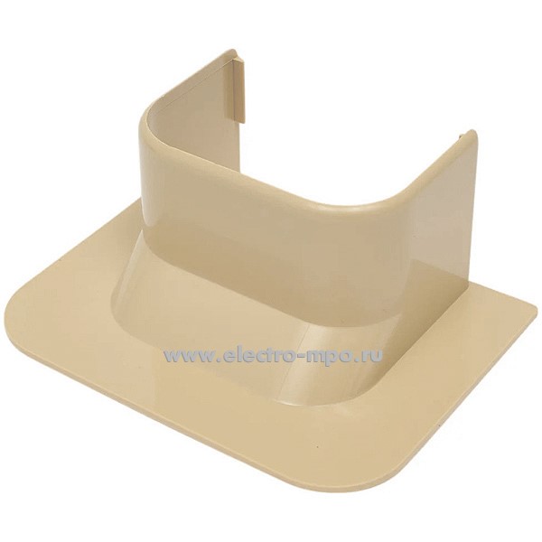 Д90. Ввод ПВС-74х55-27М в стену прямой бежевый (Рувинил)