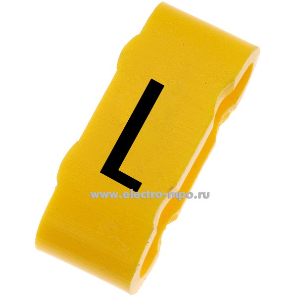 М35. Маркер на кабель PK+20004SV40.L для держателя POH/PKH символ "L" (Partex)