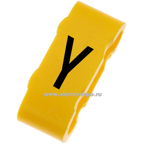 М35. Маркер на кабель PK+20004SV40.Y для держателя POH/PKH символ "Y" (Partex)