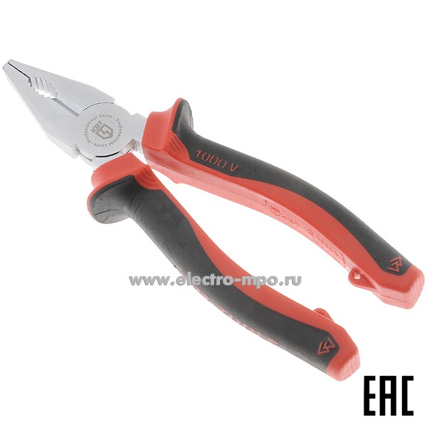 И0424. Пассатижи 55985 "Стандарт" 180мм 1000В (КВТ)
